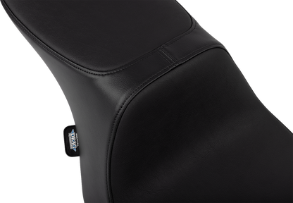 Drag Specialties Predator 2-Up Seat – Vinyl – Smooth – w/o Backrest – FLTR/FLHX '23-'24 – view 2