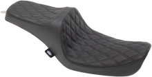 Drag Specialties Predator III Seat – Double Diamond – Black Stitching – FXD '96-'03