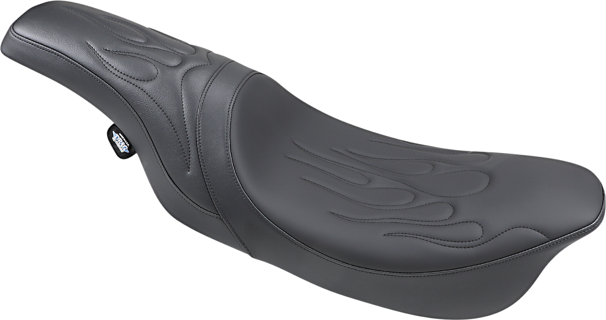 Drag Specialties Predator Seat – Flame Stitched – FLHR/FLHX '97-'07