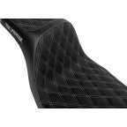 SlyFox High Noon Diamond Stitched Gripper Seat 2018 - 2025 Softail (Lowrider, Lowrider ST & Sport Glide)