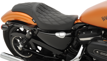 Drag Specialties Predator Seat – Double Diamond – XL '10-'22 – view 2