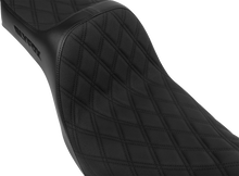 Slyfox High Noon Seat – Double Diamond – Black Logo – Black Stitch – FXD/FLD '06-'17