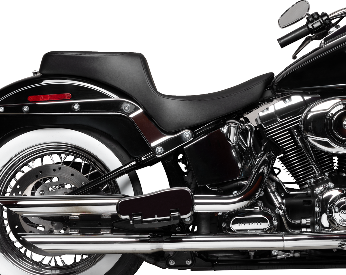 Drag Specialties Performance Predator 2-Up Seat – Vinyl – Smooth – FL '00-'17 – view 3