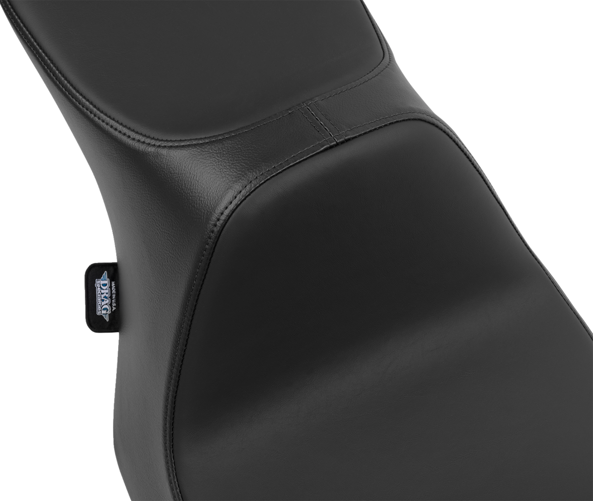 Drag Specialties Predator III 2-Up Seat – Vinyl/Solar Leather – Smooth – FLT/FLH '23-'24 – view 4