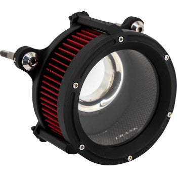 Trask Assault Charge High-Flow Air Cleaner – Flat Black - M8