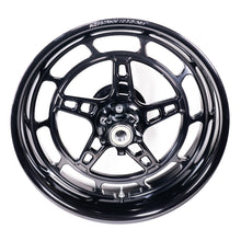 Black Directional 5 Spoke Rear Wheel with Race Hub — 18x5.5" Cush Drive