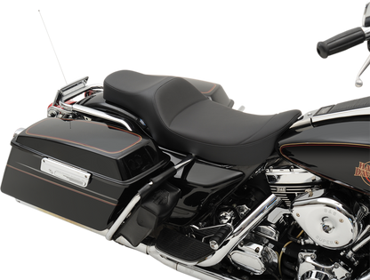 Drag Specialties Extended Reach Predator Seat – Mild Stitched – FL '97-'07 – view 3