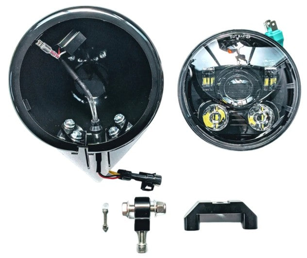 OG Softail Low Rider S & Sport Glide Complete Headlight Conversion Kit
