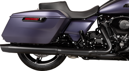 Drag Specialties Predator 2-Up Seat – Solar Leather – Smooth – w/o Backrest – FLT/FLH '23-'24 – view 4