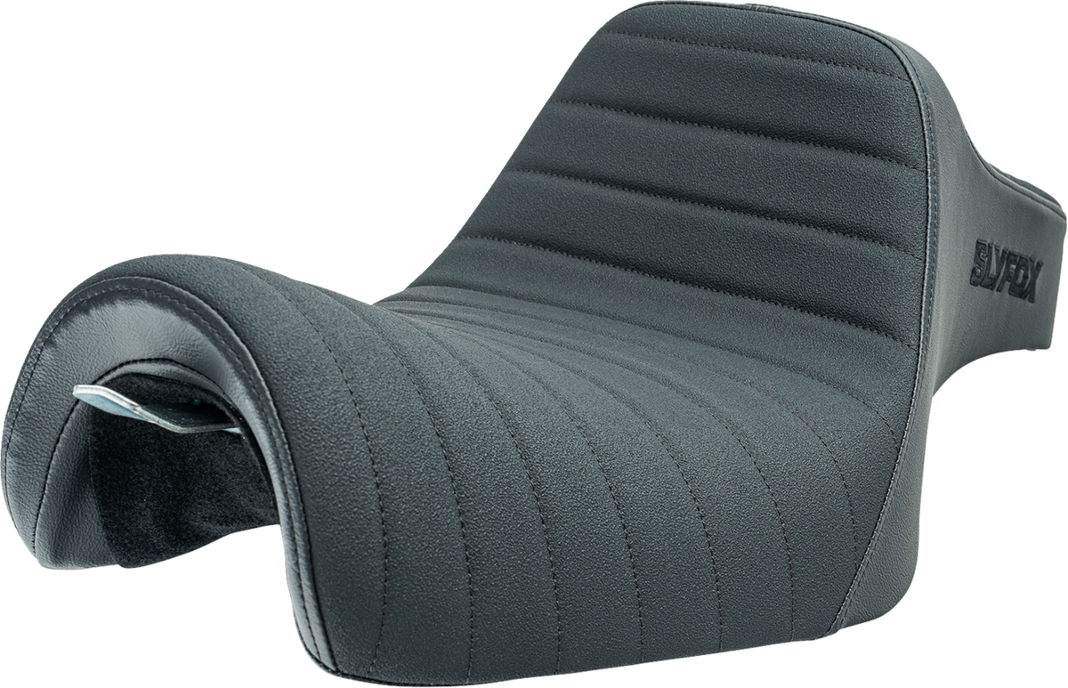Slyfox High Noon Seat – Vinyl – Classic Stitch – Black Logo – Black Stitch – XL '04-'22 – view 6