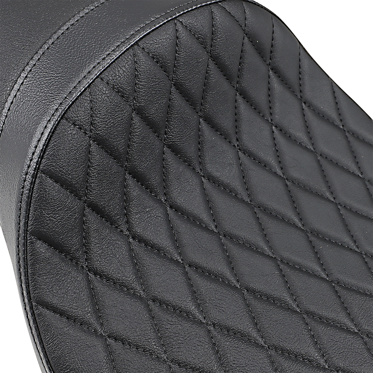Drag Specialties Extended Predator Seat – Diamond stitch – XL '04-'22 – view 2