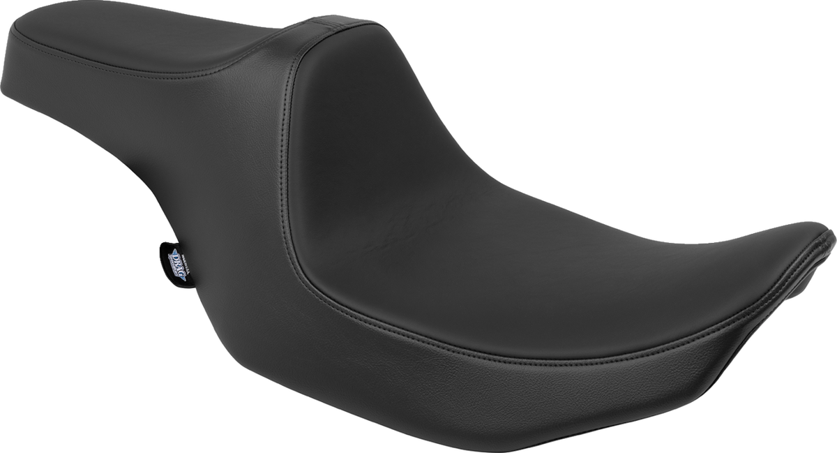 Drag Specialties Predator III Seat – Smooth – Black Solar Leather – FLT/FLH '23-'24