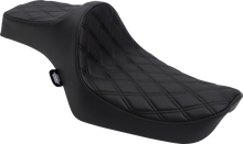 Drag Specialties Predator III Seat – Double Diamond – Black Stitching – XL '82-'03