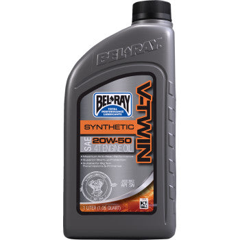 V-Twin Synthetic 4-Stroke Engine Oil V-Twin Synthetic Oil - 20W-50 - 1L