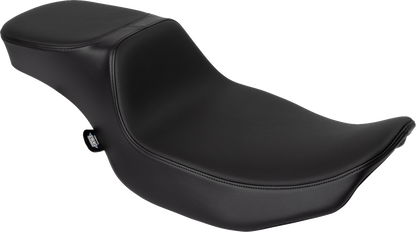 Drag Specialties Performance Predator 2-Up Seat – Extended Reach – Solar Leather – Smooth – FLHX/FLTR '23-'24