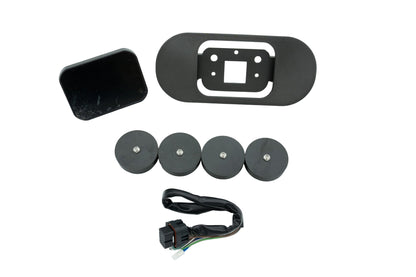 Koso/Nowaskey Road glide gauge relocation and delete kit