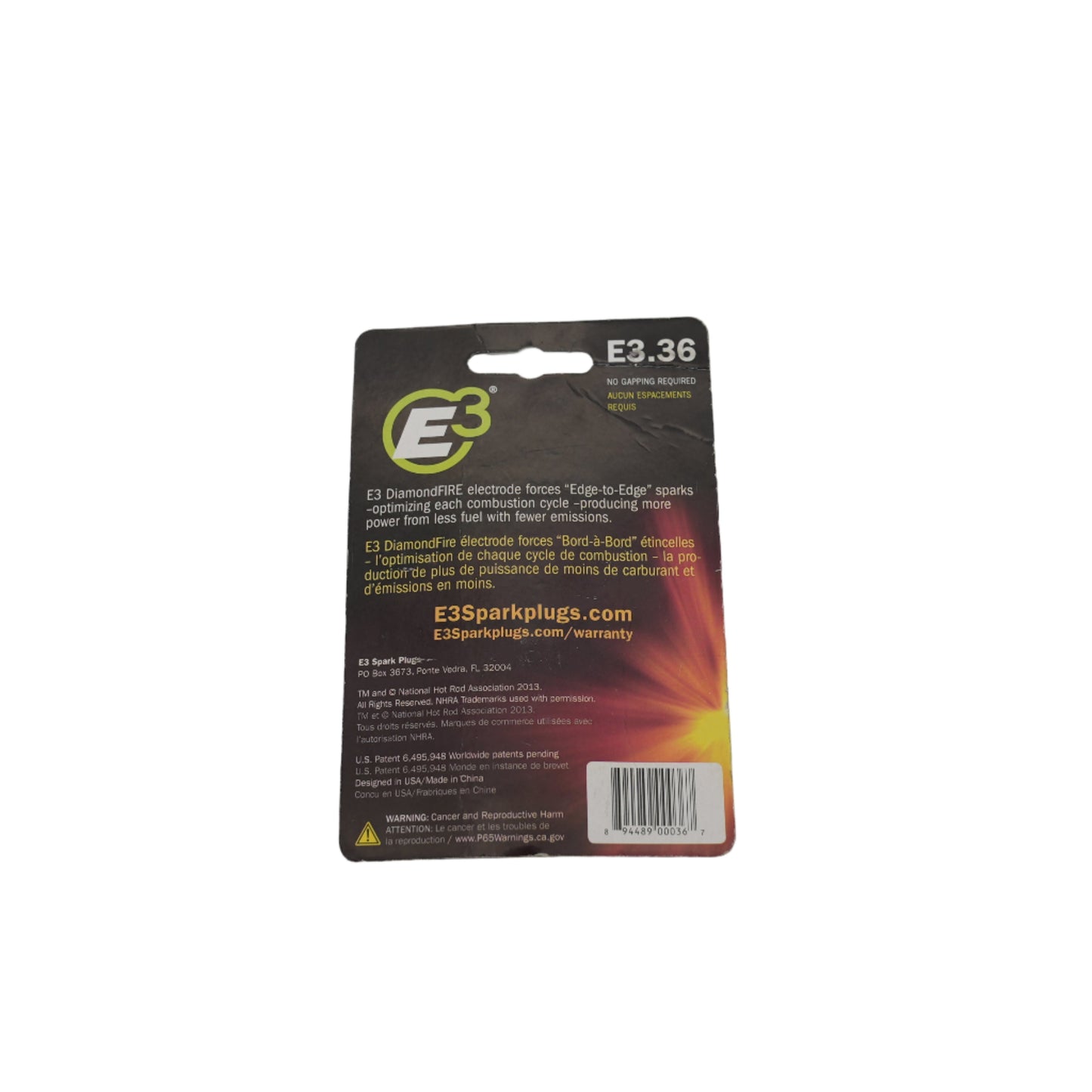 New - E3.36 Powersport Spark Plug