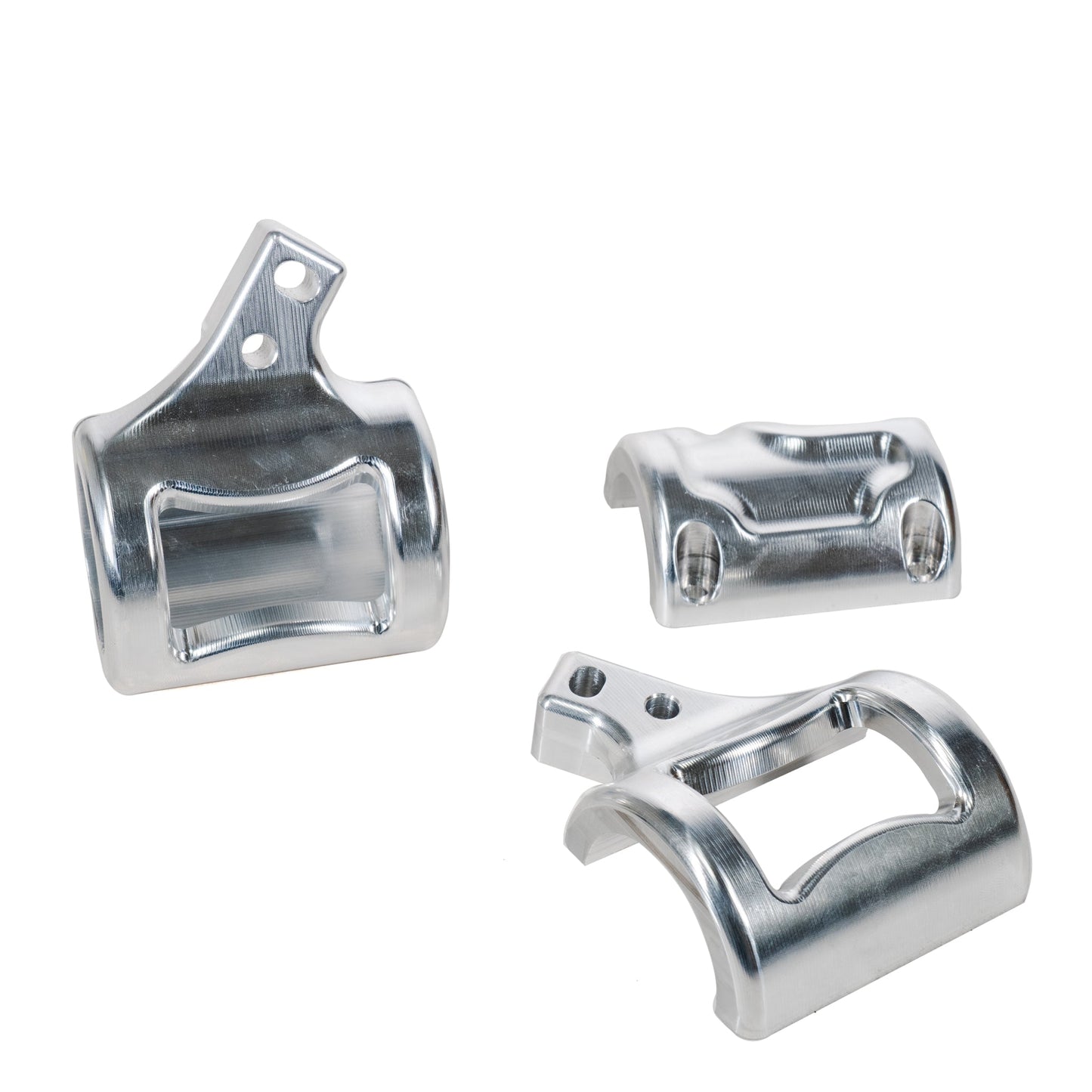 Billet Aluminum Headlight Mount for Baja Designs LP6 – Fits 39mm Fork Tubes