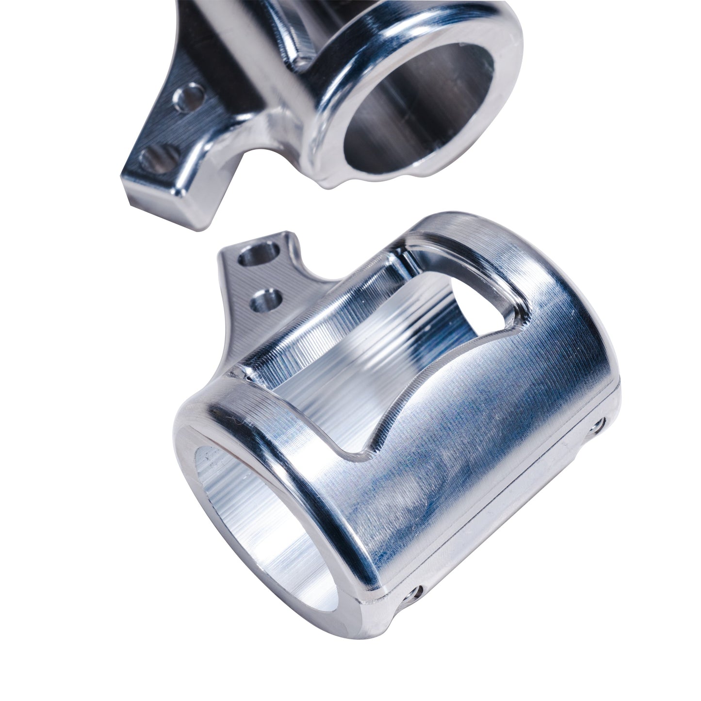 Billet Aluminum Headlight Mount for Baja Designs LP6 – Fits 39mm Fork Tubes