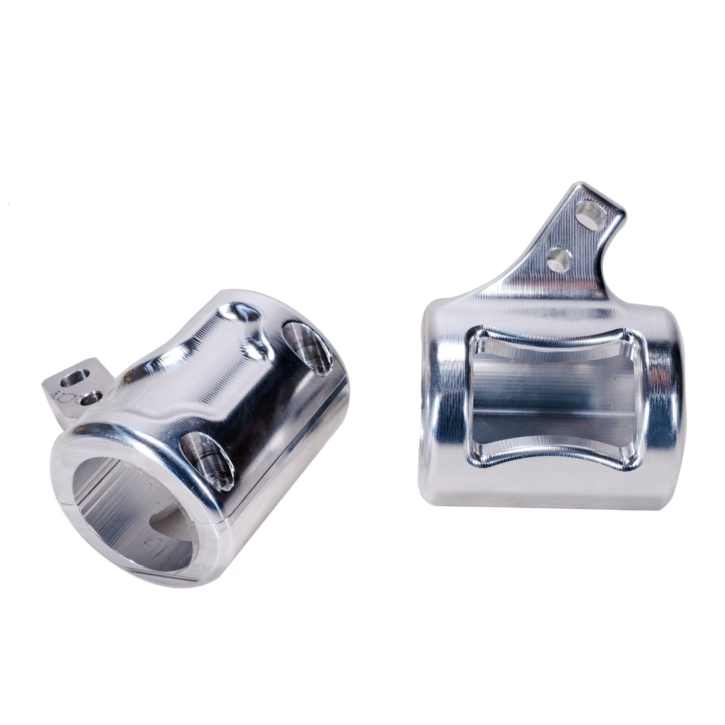 Billet Aluminum Headlight Mount for Baja Designs LP6 – Fits 39mm Fork Tubes