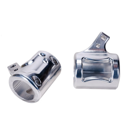 Billet Aluminum Headlight Mount for Baja Designs LP6 – Fits 39mm Fork Tubes