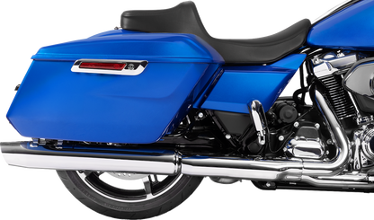 Drag Specialties Extended Reach Predator III Seat – Vinyl/Solar Leather – Smooth – FLT/FLH '23-'25 – view 4