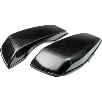SlyFox Carbon Fiber Saddlebag Lids – Gloss or Matte Clear for 2024–2025 Harley-Davidson FL Models