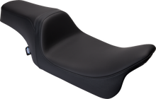 Drag Specialties Predator 1Up Seat – Solar Leather – Black – Smooth – FLH '08-'23