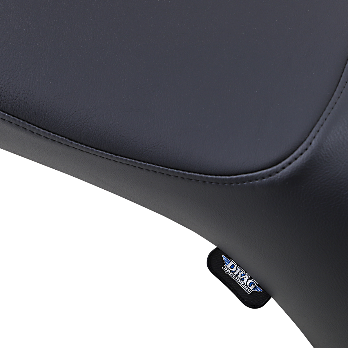 Drag Specialties Predator III Seat – Smooth – Black – FXD/FLD '06-'17 – view 2