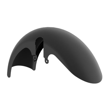 AdvanBlack Color-Matched 18" Wide Fat Tire Front Fender for Harley Touring Models 2014-2023