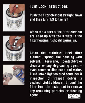 Filtre à huile FLO Spin-On pour Harley-Davidson M8, Twin Cam, Evo et Buell