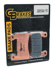 M8 Softail HH Sintered Compound Front Brake Pads - GB0548-70