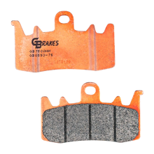 GBrakes® HH Sintered Compound Brake Pads - GB0593-75