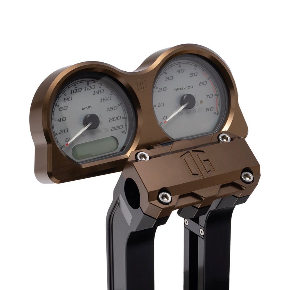 OG Road Glide Billet Gauges Bezel