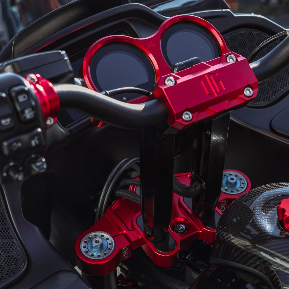 OG 8.5" Pull Back Risers