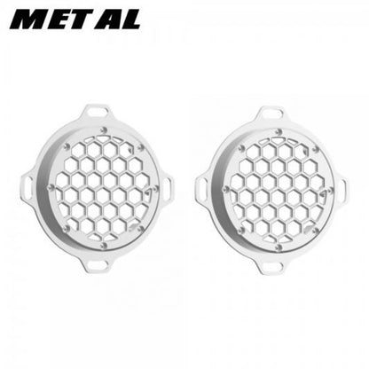 AdvanBlack XBS Customs CNC Aluminium HEX Speaker Grills - view 5