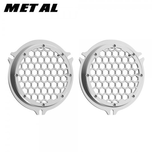 AdvanBlack XBS Customs CNC Aluminium HEX Speaker Grills