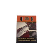 New - Smooth Push-Button Fuel Console Door Release - Chrome
