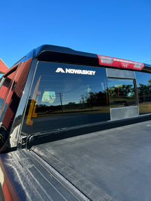 White Nowaskey Decal