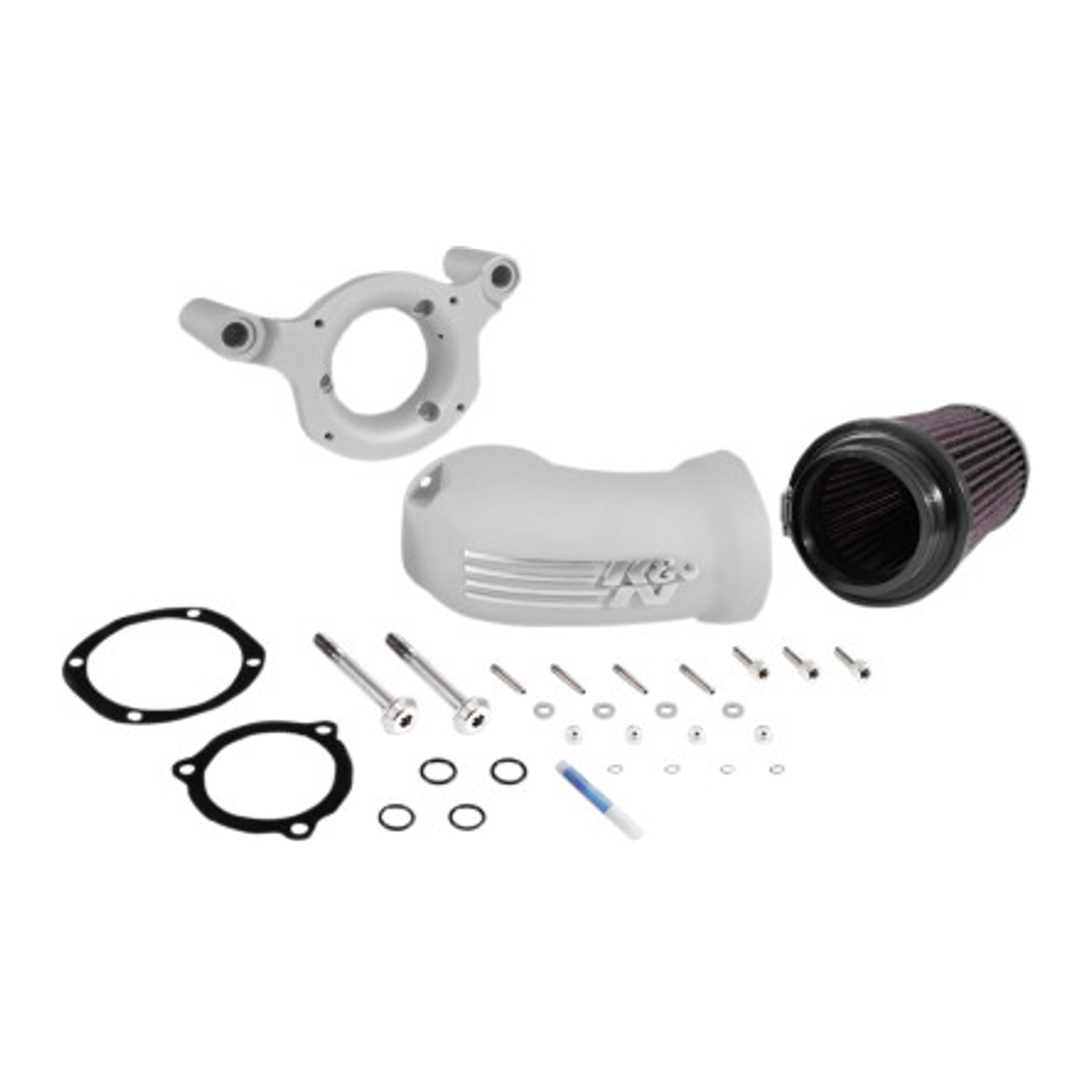 Aircharger® Intake System with Cast Aluminum Intake Tube - Satin Silver