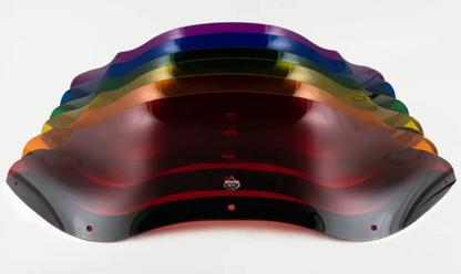 Klock Werks Kolor Flare™ Sport Windshield - 8" - Multiple Color Options