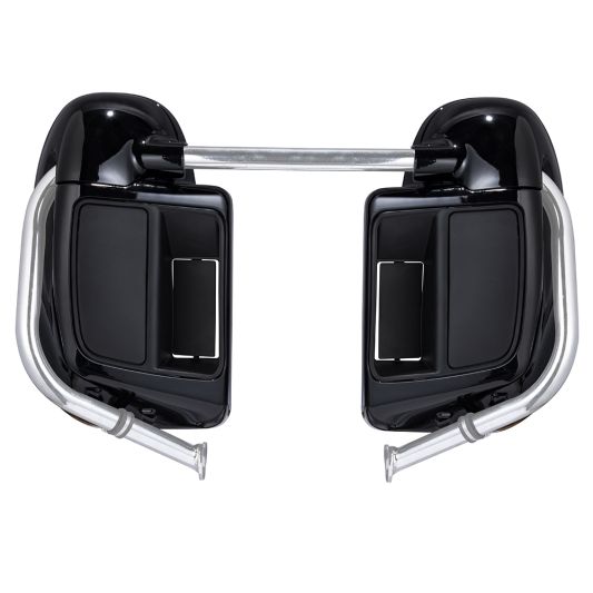 AdvanBlack Fast Johnnie Rushmore Lower Vented Fairings for 2014+ Harley Davidson Touring