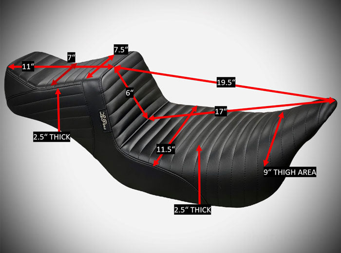 TailWhip Daddy Long Legs Seat / Pleated
