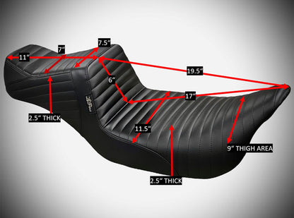 TailWhip Daddy Long Legs Seat / Pleated