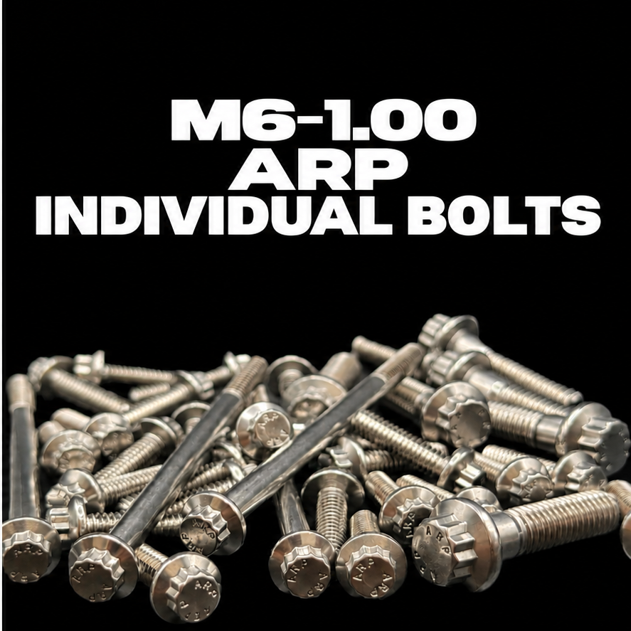 M6-1.00 ARP Individual Bolts