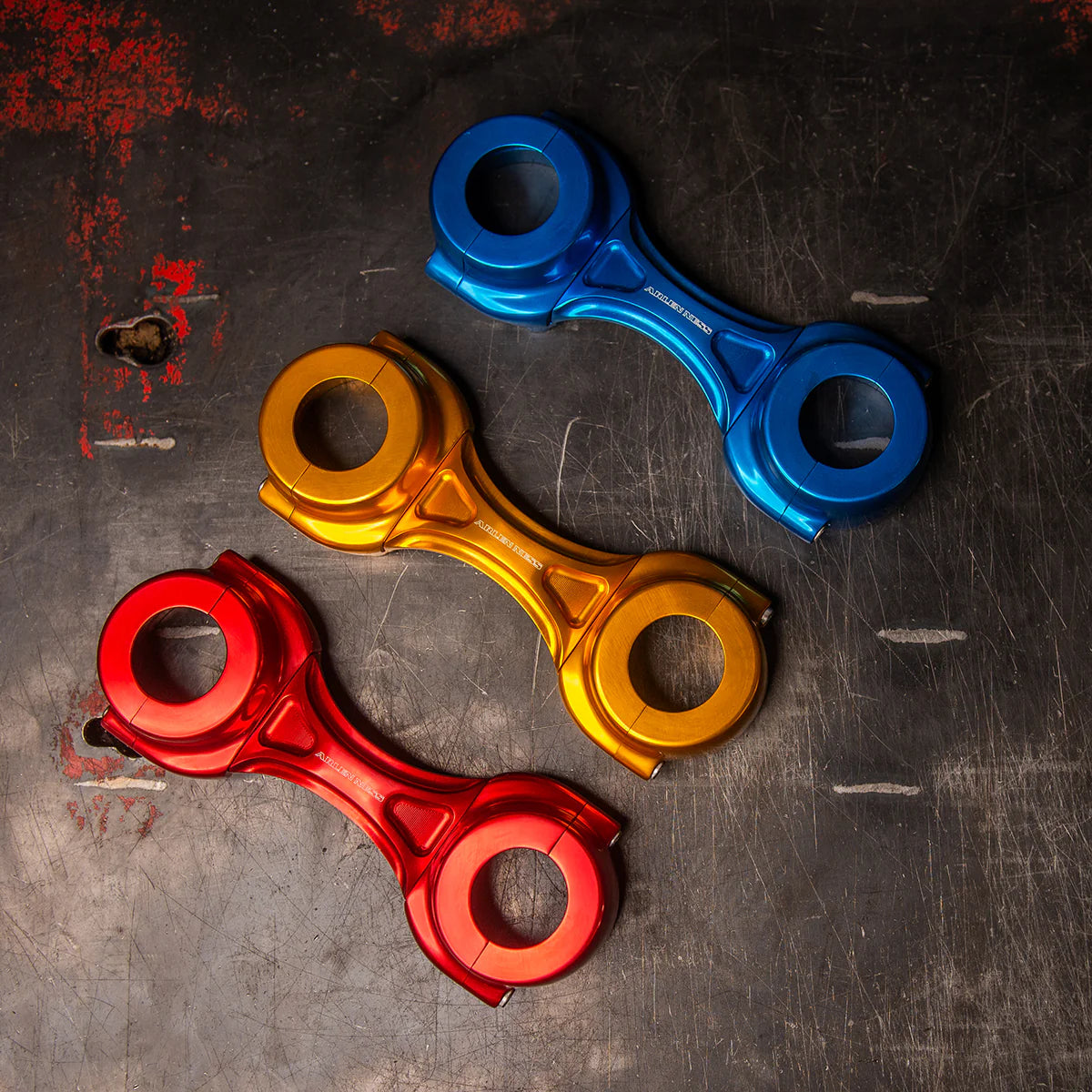 Arlen Ness Method Fork Brace - Red - 39 & 49mm options