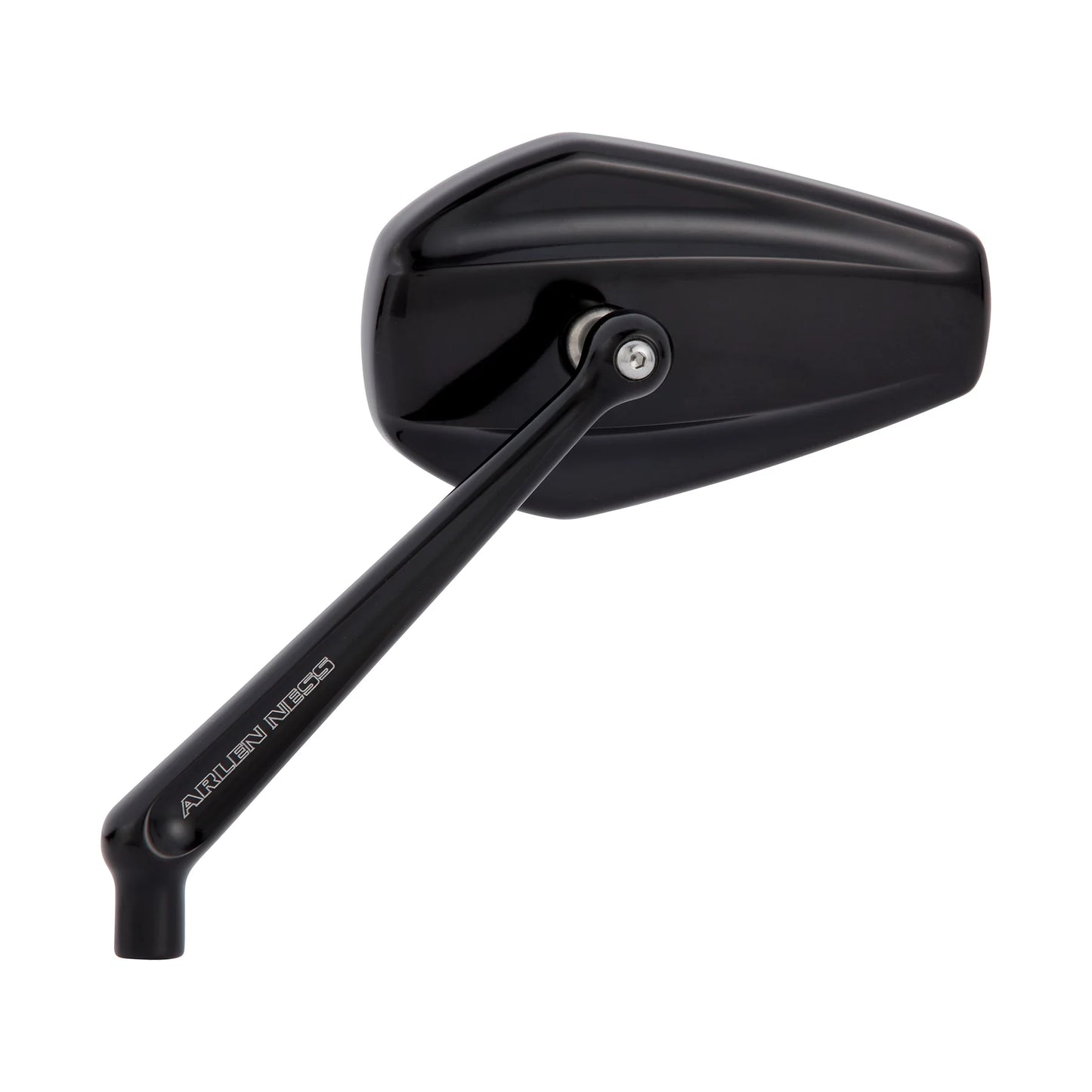 Arlen Ness Mini Stocker Forger Mirrors Black | Fits all Models