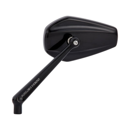 Arlen Ness Mini Stocker Forger Mirrors Black | Fits all Models