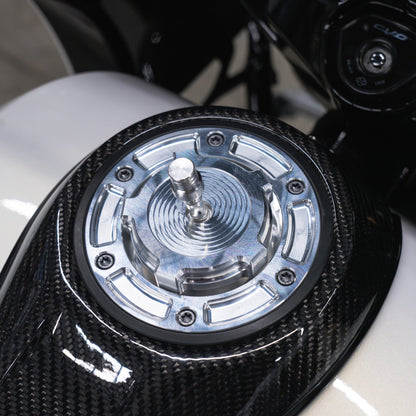 Billet Aluminum Gas Cap Assembly for Harley-Davidson Touring Models (2023.5–2024)