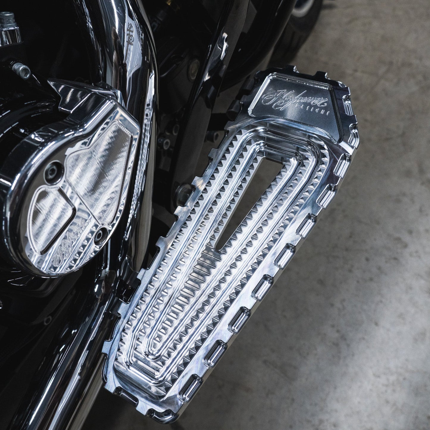 Hofmann Designs Billet Floorboards for Harley-Davidson Baggers
